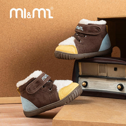 M1M2咩咩拼色短靴M543A3033 商品图5