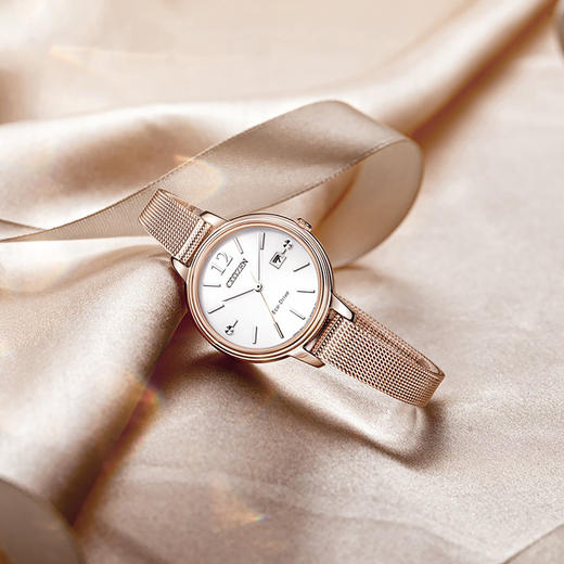 VIP-EW2447-89A 西铁城Citizen 西铁城光动能手表时尚优雅休闲钢带手表女表EW2449-83A 商品图2