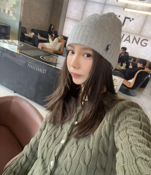 25新款拉夫*伦男女款小标针织冷帽毛线帽122504 商品图8