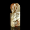 孤品017594昌化冻石寿桃方章书画闲章/藏书章-2.5*2.5*6.5cm 商品缩略图2