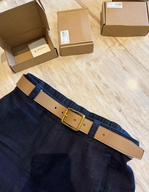 复古且百搭！小禾家 牛皮双面腰带皮带！ 商品图4