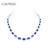 GAONAS  时尚贵气臻奢蓝色颈链11792XB 商品缩略图0