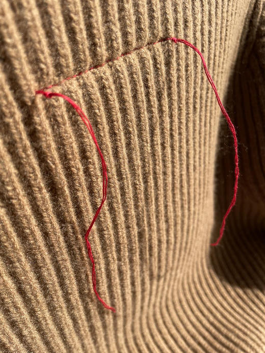 1226-9 uma/1436联名系列羊绒圆领长袖套衫 商品图13