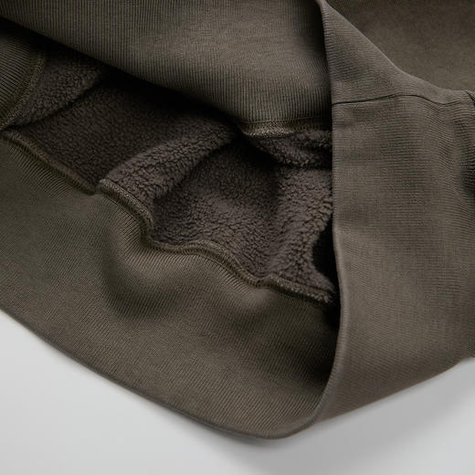 ROMI STUDIO“拳击袋口”全棉高克重分缝冚车连帽卫衣 RWCAS66687 商品图4