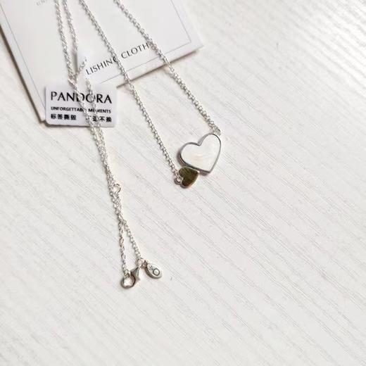 D122614元旦礼物拉心心相印心形925纯银两心相悦项链 商品图6