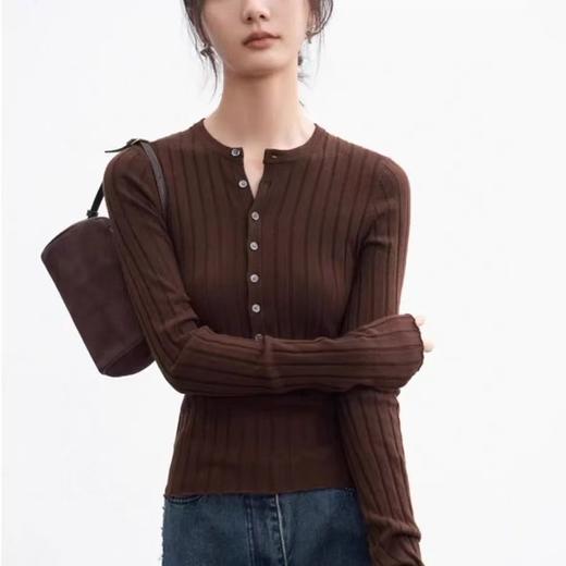 代工厂跟单出！小禾100绵羊毛坑条针织衫！ 商品图8