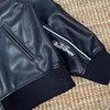 D122621联名款背面logo皮革校队夹克男女同款 商品缩略图7