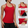 跃牌【欲动春风】系列 带胸垫瑜伽服背心透气普拉提健身美背上衣工字运动背心女BB303 商品缩略图1