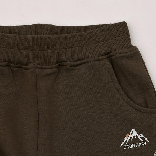 棉果果春季新品男童空气棉柔软设计感针织长裤M112200226169 商品图1