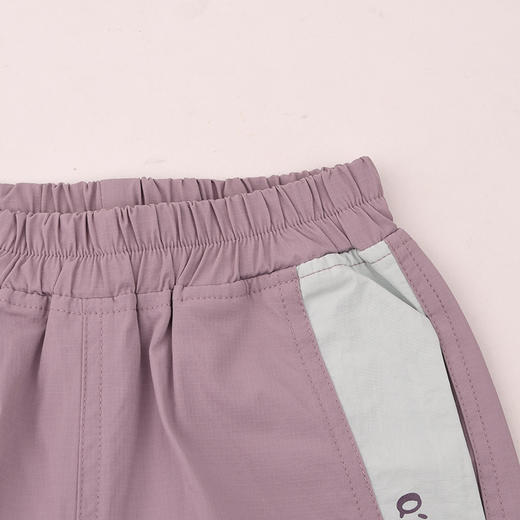 棉果果春季新品女童梭织速干运动简约弹力梭织长裤M122200326133 商品图3