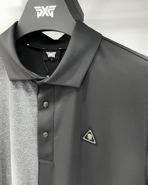 春夏限量版新款骷髅头拼色男士POLO衫M222145-53 商品图2