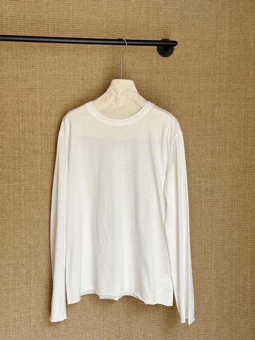 【秋冬精选】INS风慵懒感纯棉女秋季新款百搭宽松棉质长袖T恤 商品图4