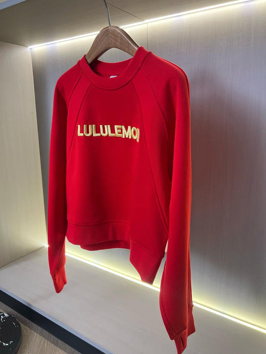 原单正品露露 Scuba刺绣经典款卫衣， 新年红色
尺码XS-L 商品图0