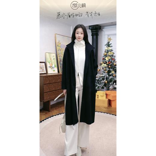 【人手一件】火桐hooton 王牌内搭 山羊绒拉绒拉链开衫85786 商品图0