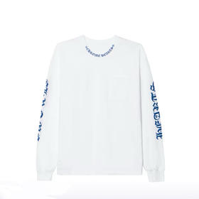 CHR-T 梵文印花长袖T恤