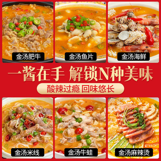 【试用/体验装】金汤酸辣酱调味料 商品图3