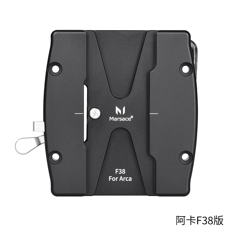 马小路（marsace)液压云台夹座 曼富图F50 阿卡F38 不含快装板