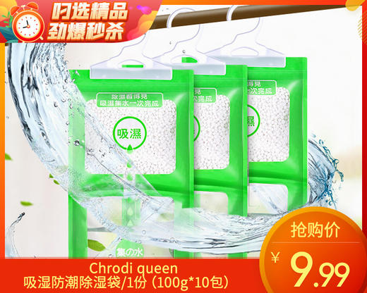 Chrodi queen吸湿防潮除湿袋/1份（100g*10包）限用日期：28年1月 商品图0