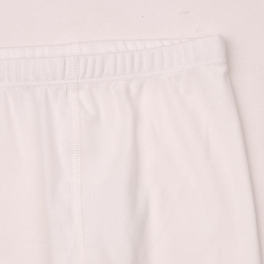 棉果果春季新品女童路路加白色纯棉打底裤M122206226132 商品图4
