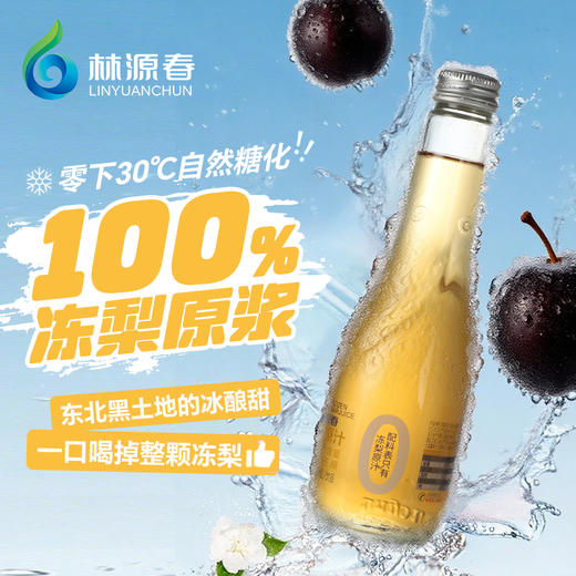 林源春 100%NFC 冻梨原汁 6瓶装 商品图1