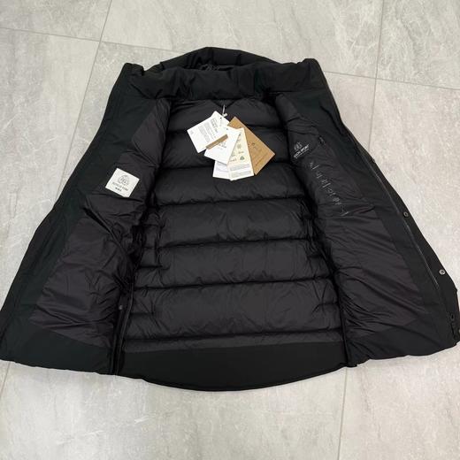 D122605极寒防护小蛮腰科技压胶连帽中长款女式羽绒服 商品图11