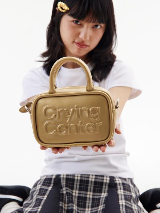 CryingCenter 金色小砖包 手提包斜挎小包 哭喊中心 商品图1