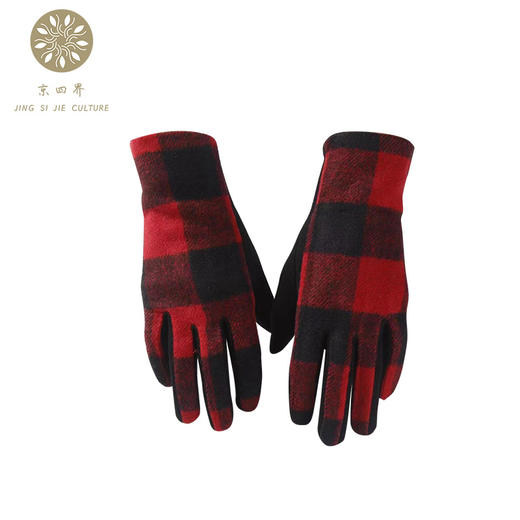 京四界 · 女士毛呢 手套	JSJD6-00-02 商品图0