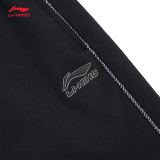 李宁（LI-NING）运动长裤男2026春季新款休闲训练加绒保暖直筒裤长裤AYKW085 商品图3