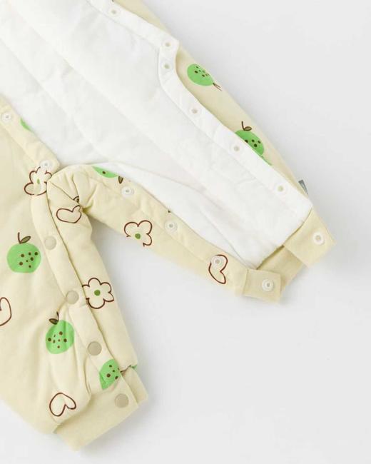 【和袍连体棉服】卓儿秋冬新生儿棉衣婴幼儿哈衣厚棉保暖舒适满月服 商品图3