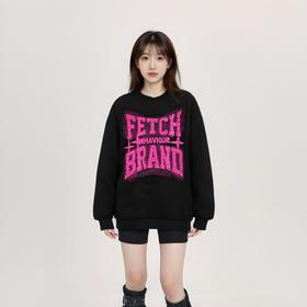 NC圆领印字母长袖卫衣50717（黑白）秋季 253012060321