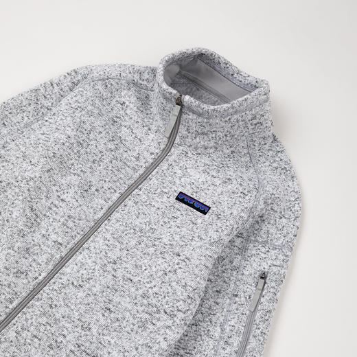 ROMI STUDIO“磨绒针织”亲肤弹力修身YKK立领细绒外套RWCAWD6338 商品图4