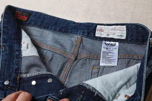D122635秋新品男士海鸥印花修身直筒牛仔裤 商品图4