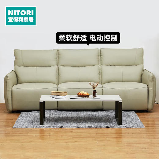 【家具】电动功能皮沙发分段高靠背 沃夫特2 三人位 商品图0