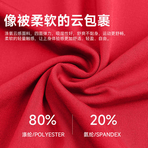 跃牌【欲动春风】系列 运动网球裙女夏季高腰跑步速干假两件裙裤22333 商品图2