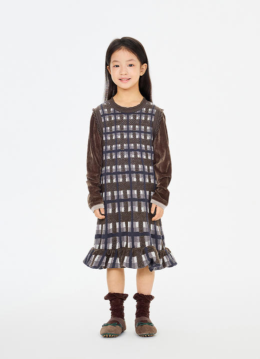 jnby  26年春款  无锡毛衫连衣裙  1Q1G13230 商品图4