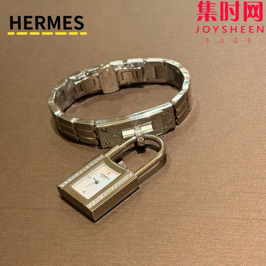 爱马仕 kelly凯莉系列 锁式腕表 一表多用 超实用性 女士腕表 搭载进口石英机芯 商品图4