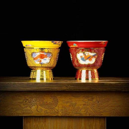 同心同梦共鸣共赢龙凤对杯 商品图2