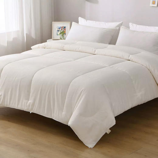 素道棉被 | 1.2米/1.5米床 白色 秋冬被 有机棉面料 有机棉棉胎 加厚保暖 柔软舒适 透气亲肤 商品图2