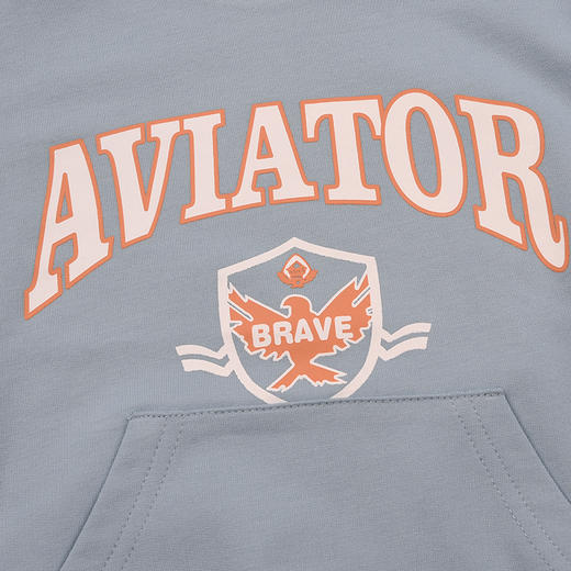 棉果果春季新品男童纯棉小线圈字母印花连帽卫衣M112182226152 商品图3