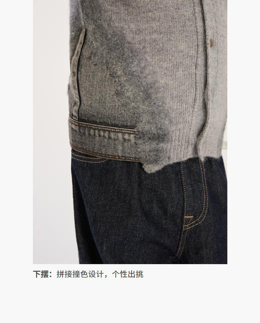 jnby   26年春款  短款开襟毛衫  YQ1311090 商品图5