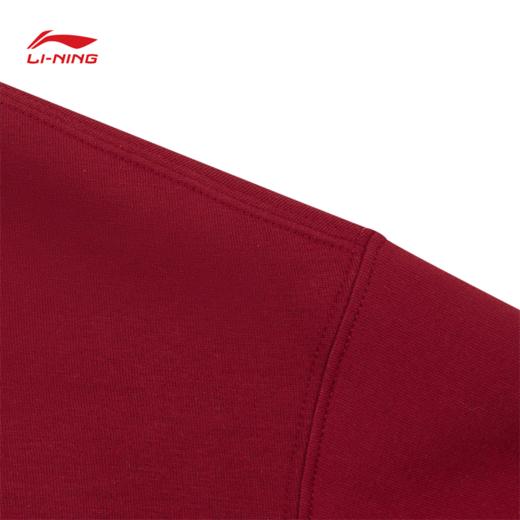 李宁反伍BADFIVE男子立体裁剪宽松套头连帽卫衣AWDW025 商品图7