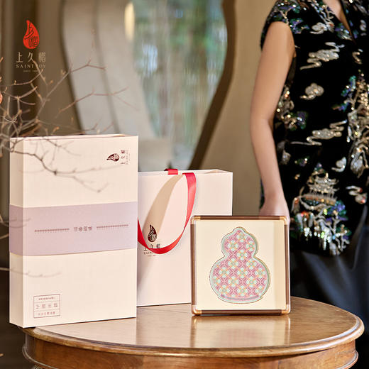 上久楷新中式国风文创礼盒送礼 摆件 宋锦挂件 福蒂绵延 商品图4