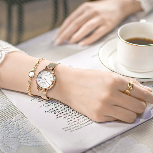 VIP-EW2447-89A 西铁城Citizen 西铁城光动能手表时尚优雅休闲钢带手表女表EW2449-83A 商品图3