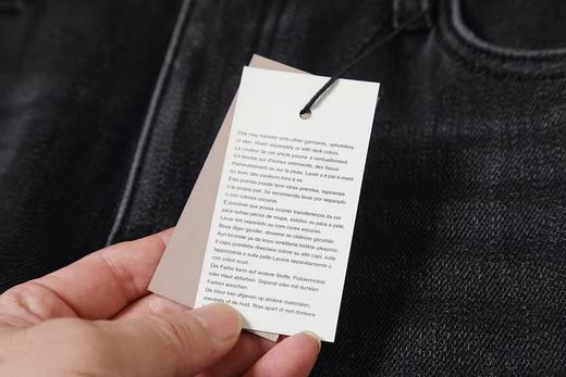 D122633加绒系列秋男士541宽松锥型高弹力牛仔裤 商品图5