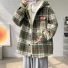 D122618寒冬B备保暖舒适情侣款羊羔毛棉衣外套 商品缩略图3