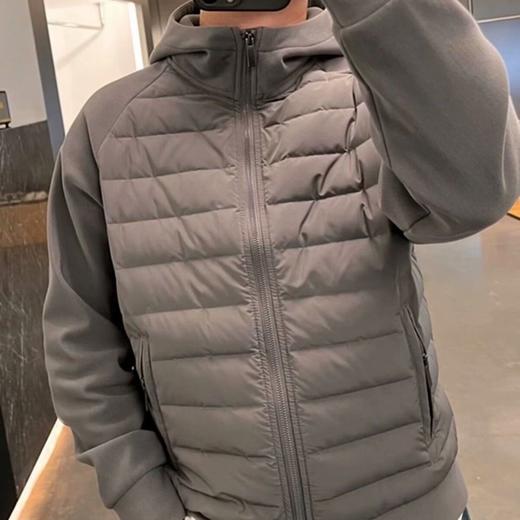 【YW】无忧购 90绒连帽设计感休闲纯色拼接男士连帽外套633款（截单后3-5天发货) 商品图4