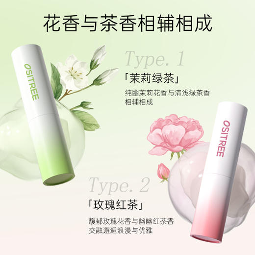 柳丝木唇膏花茶精粹经典润唇膏女补水保湿防干裂滋润唇部打底学生 商品图3