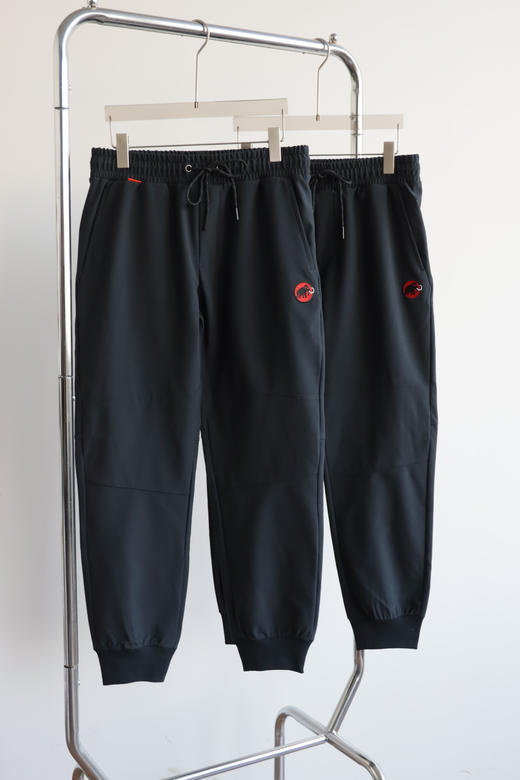 M.M.X小象红标 秋冬款防泼水软壳加绒运动长裤 WK854 商品图2