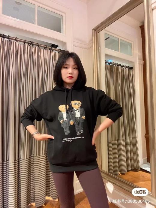 D122617新年款2026年双熊限定系列羊羔毛帽衫 商品图7