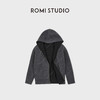 ROMI STUDIO“双面两穿”羊毛桑蚕丝混纺宽松毛呢外套 RWCWWG7084 商品缩略图2